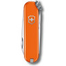 Нож-брелок Victorinox Classic SD 0.6223.83G, оранжевый