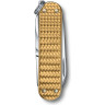 Нож-брелок Victorinox Classic SD Precious Alox Brass Gold, 0.6221.408G
