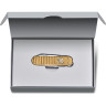 Нож-брелок Victorinox Classic SD Precious Alox Brass Gold, 0.6221.408G