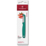 Овощечистка Victorinox IOTA 6.0943.4, двухстороннее лезвие, зелёная