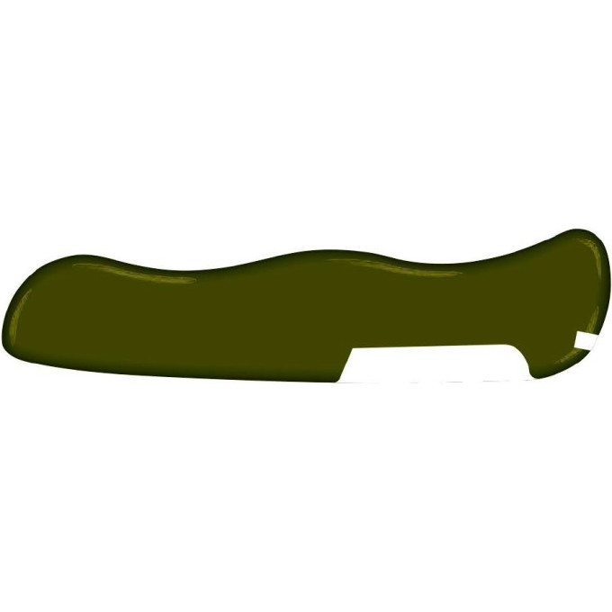Задняя накладка Victorinox 111 мм с фиксатором, нейлон, зелёная (C.8304.4.10)