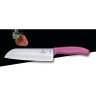 Сантоку Victorinox Swiss Classic 17 см, розовый (6.8526.17L5B)