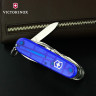 Нож Victorinox Swiss Champ 1.6795.T2 Blue Trans