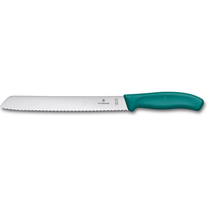 Нож для хлеба Victorinox Swiss Classic, зелёная рукоять