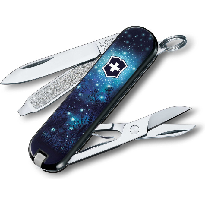 Нож-брелок Victorinox Classic Glimmers 0.6223.L1705