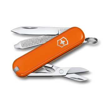 Нож-брелок Victorinox Classic SD 0.6223.83G, оранжевый