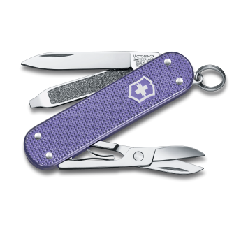 Нож-брелок Victorinox Classic Alox SD Electric Lavender 0.6221.223G